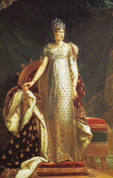 Portrait of Marie Louise of Austria Empress of the French